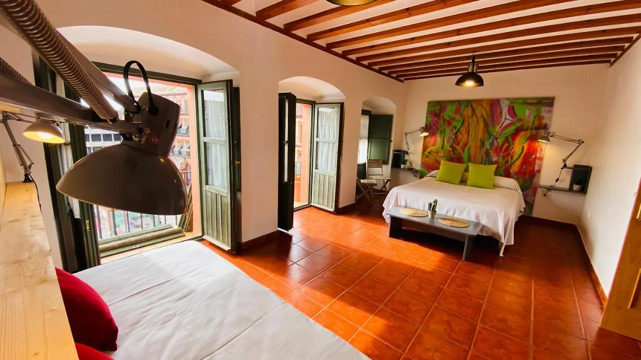Alojamento de Acomodação e Pequeno-almoço Hostel Plaza Mayor Corredera Córdova Espanha